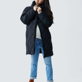 Longline Puffer Jacket