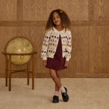 Cheyenne Cardigan Floral Jacquard