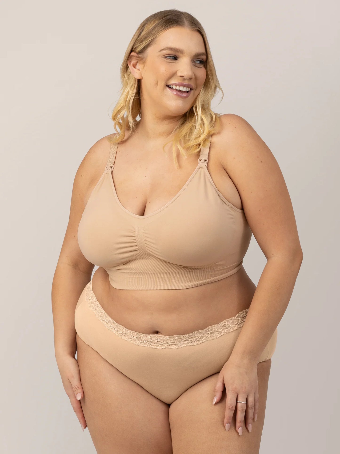 Kindred Bravely Simply Sublime Nursing Bra in Beige