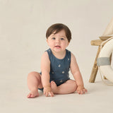 Sleeveless One-Piece Shortie