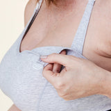 Original Nursing Bra Full Cup in Dove Heather