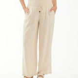 Indi Wide Leg Linen Pant