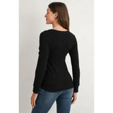 Maternity &  Nursing Layered Knit Top