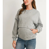 Maternity Nursing Access Kangaroo Pocket Sweatshirt