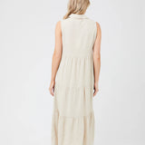 Tracy Tiered Linen Dress