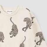 Sweatshirt and Pant Set Cheetah Print