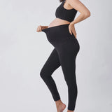 Basic Black Over the Bump Legging