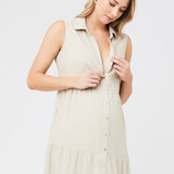 Tracy Tiered Linen Dress