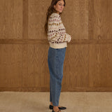 Cheyenne Cardigan Floral Jacquard