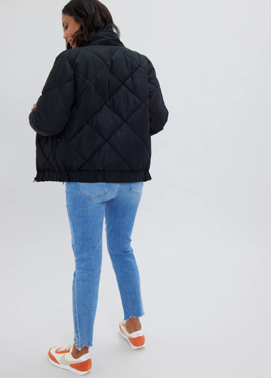 Ingrid + Isabel Grow With You Puffer Maternity Jacket