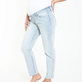 Hunter Over Bump Crop Jean in Clean Fade