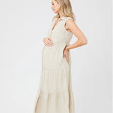 Tracy Tiered Linen Dress