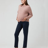 Alexa Classic CROP pant in Navy