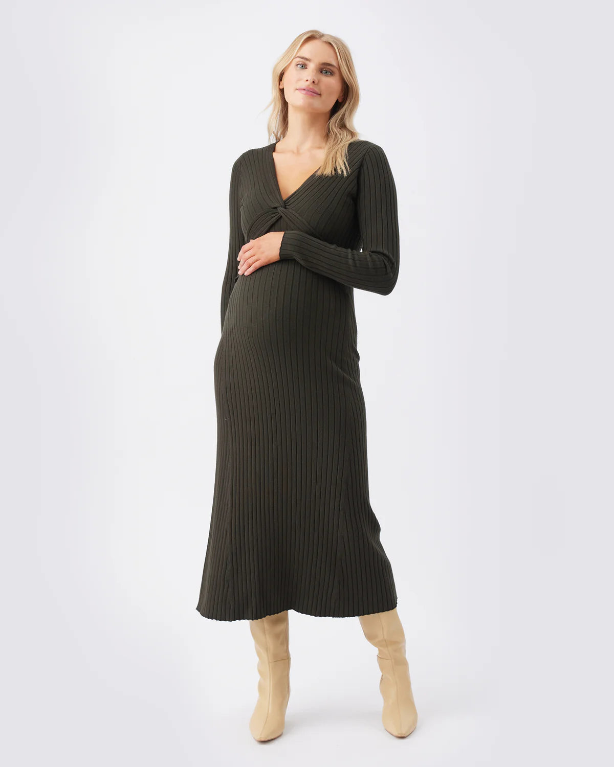 Ripe Remi Knit Nursing Dress