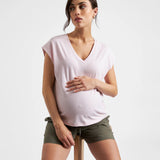 Marly Zip Nursing Tee