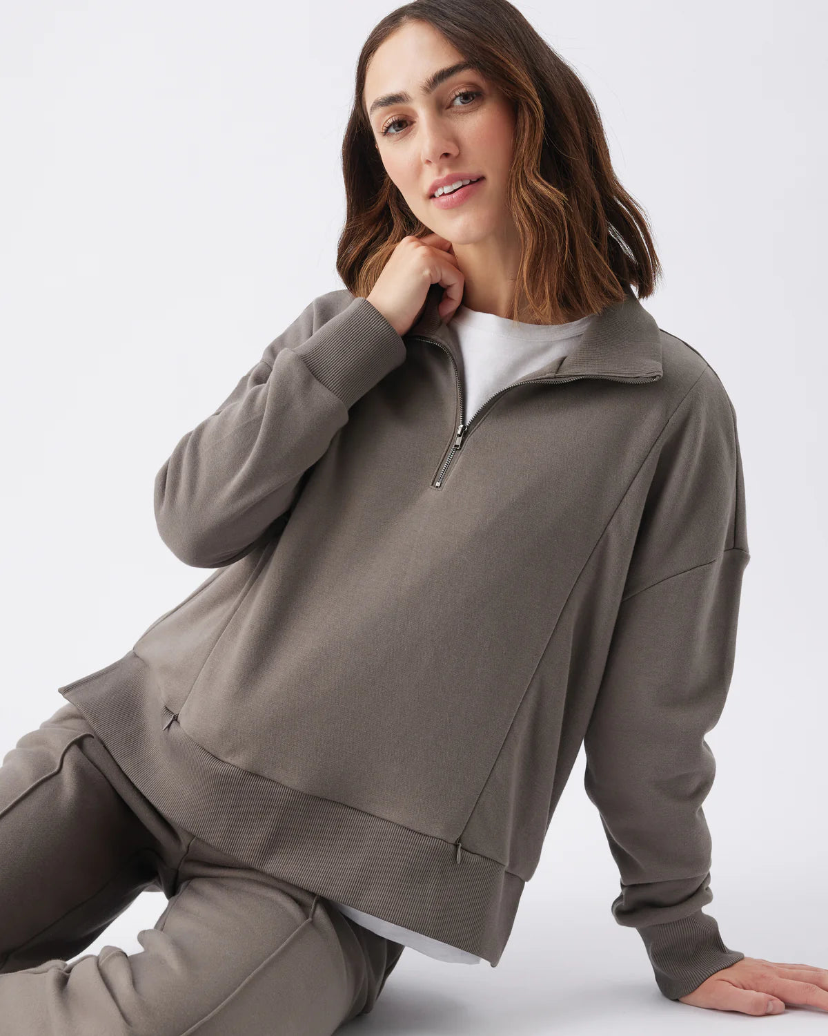 Ripe Terry Nursing Sweatshirt