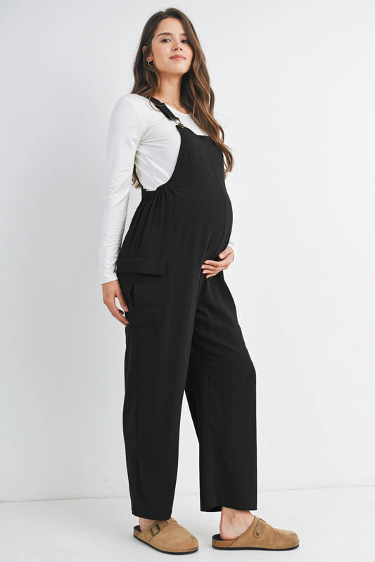 Hello Miz Straight Leg Maternity Overalls