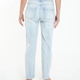 Hunter Over Bump Crop Jean in Clean Fade
