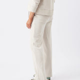 Terry Wide Leg Jogger