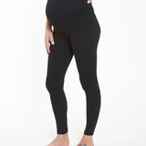 Organic Over Bump Leggings in Black