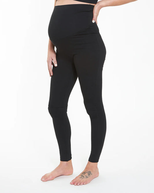 Ripe Organic Over Bump Leggings in Black