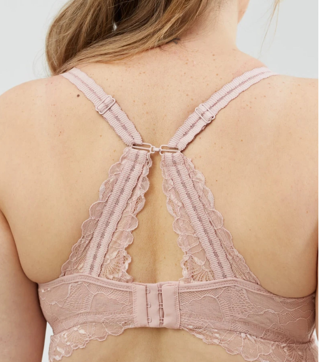 Cake Maternity Chantilly Lace Bra Full Cup in Blush