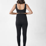 Basic Black Over the Bump Legging