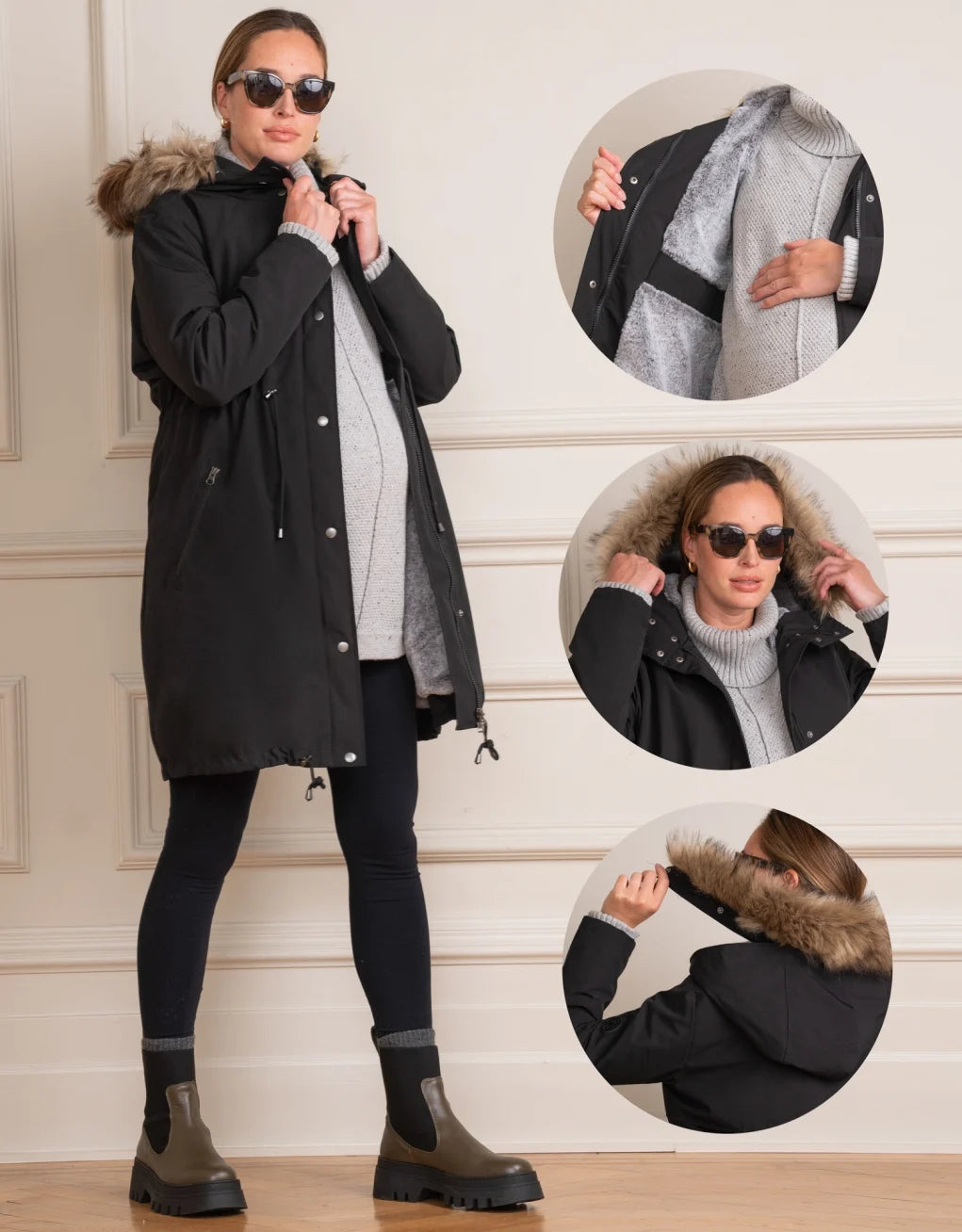 Seraphine Valetta 3 in 1 Premium Parka