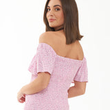 Selma Shirred Dress