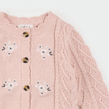 Knit Cardigan Floral