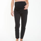 Hunter Over Bump Crop Jean in Black