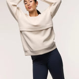 Oversized Feeding Zip Jumper