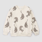 Sweatshirt and Pant Set Cheetah Print