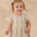 Lila Romper Blue Floral