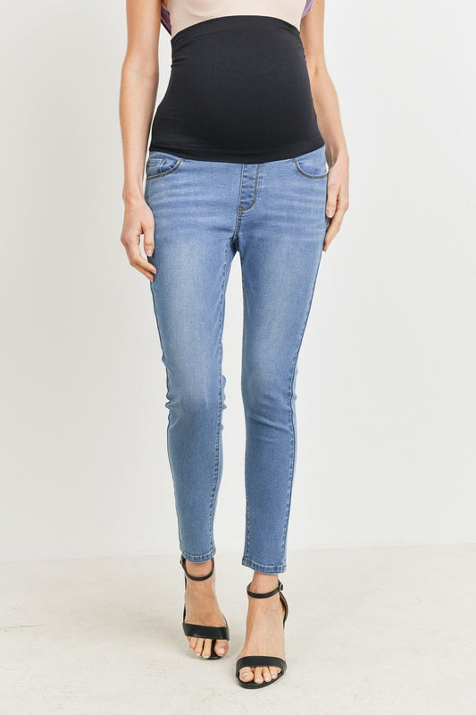 Hello Miz Stretch Maternity Skinny Denim with Full Panel