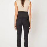 Full Band Super Skinny Black Jean