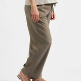 Indi Wide Leg Linen Pant