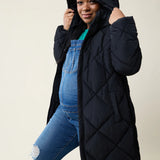 Longline Puffer Jacket