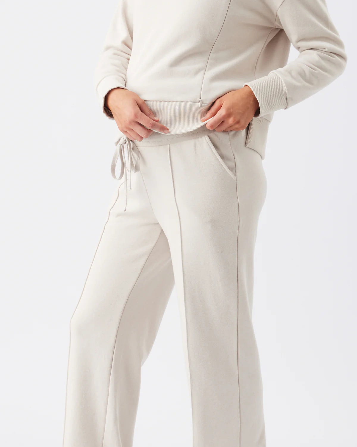 Ripe Terry Wide Leg Jogger