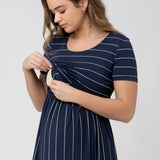 Crop Top Nursing Dress