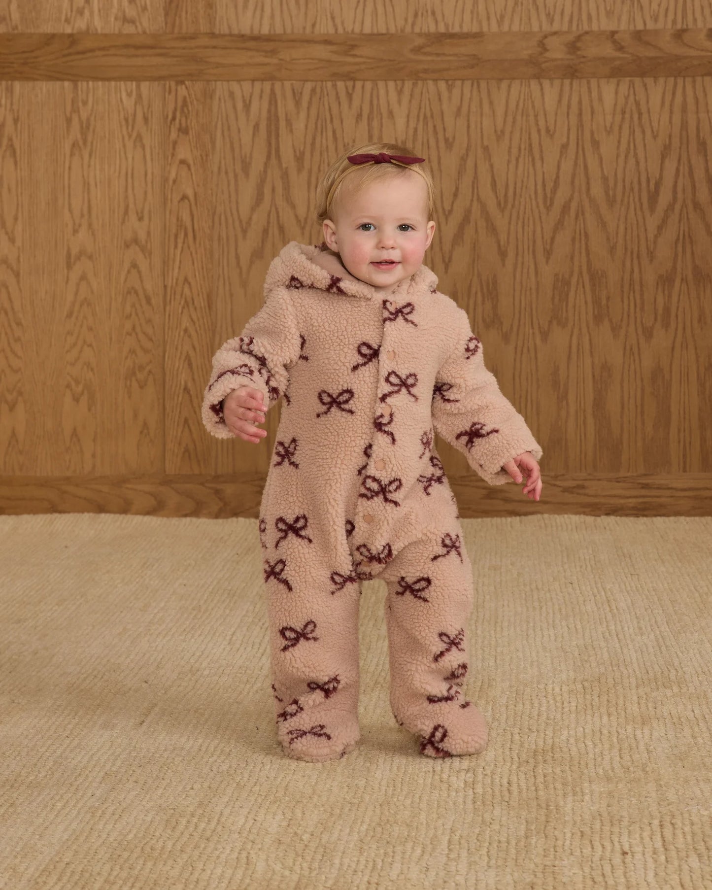 RC Fleece Jumpsuit Bows