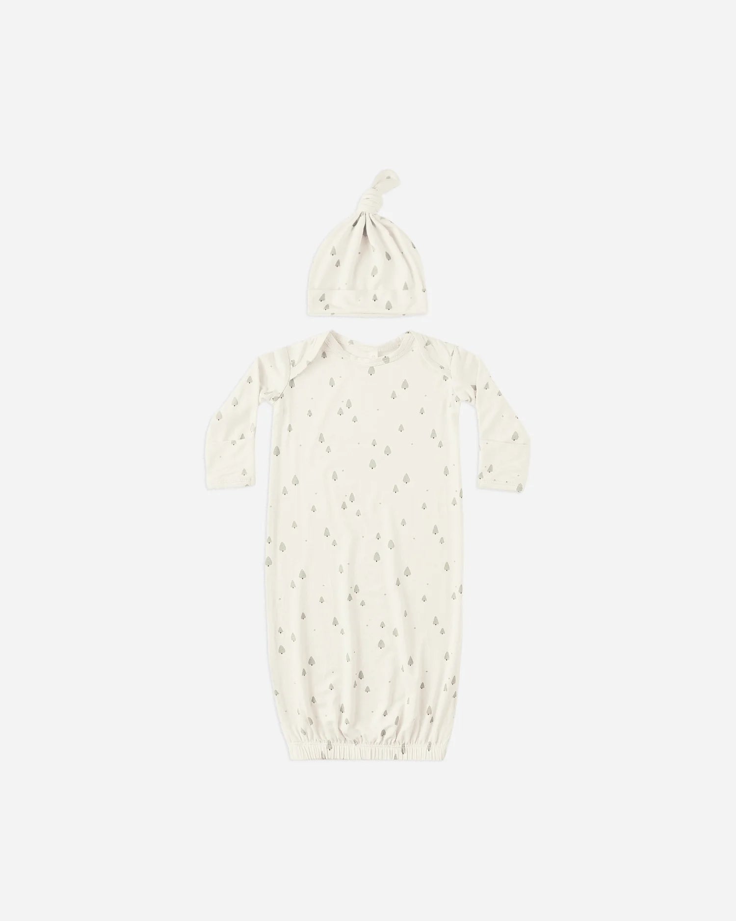 Bamboo Baby Gown + Hat Set