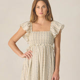 Francesca Dress Blue Floral