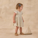 Lila Romper Blue Floral