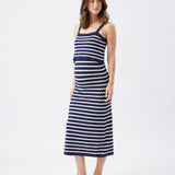 Pointelle Knit Nursing Dress