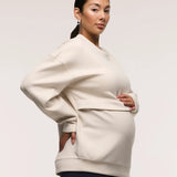 Oversized Feeding Zip Jumper