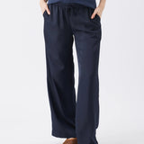 Tamara Satin Pull-On Pant