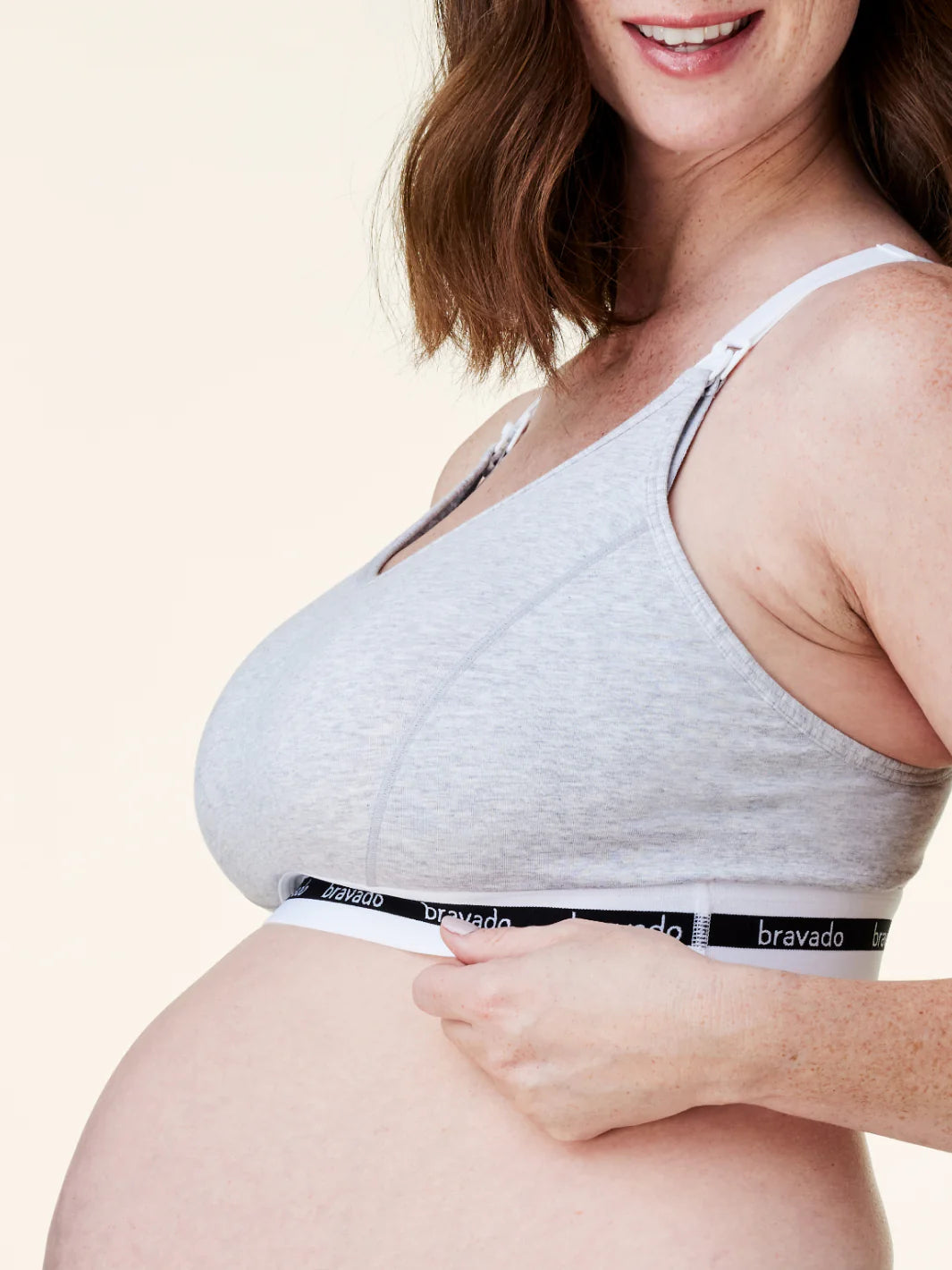 Bravado Sustainable Original Full Cup in Dove Heather