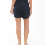 Indi Shirred Linen Shorts