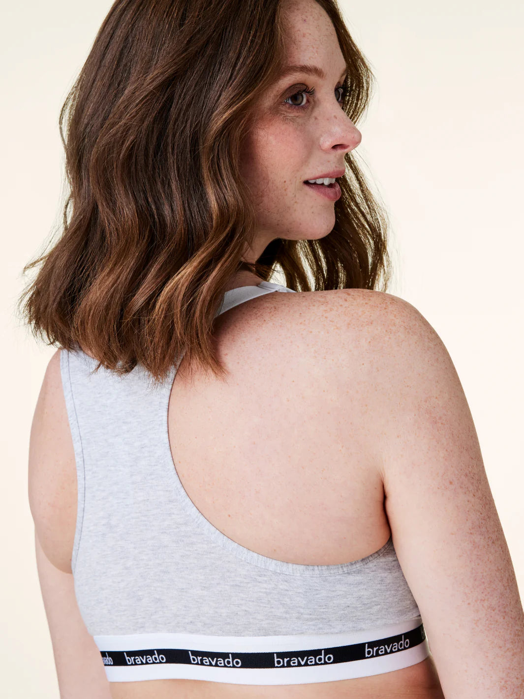 Bravado Sustainable Original Full Cup in Dove Heather